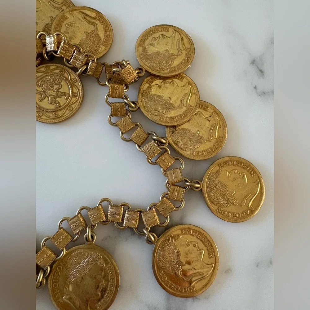 Vintage coin belt
